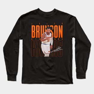 Jalen Brunson bang 4 Long Sleeve T-Shirt